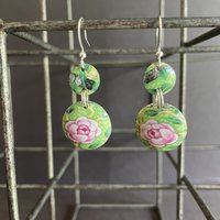 Dot Dot Easter Egg Tin Earrings