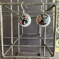Nested Mantis Tin Earring