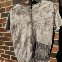 S Embellished Ecoprinted Shirt