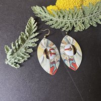 Riveted Lefèvre Tin Earrings
