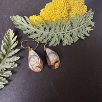 Scythe Nested Lefèvre Tin Earrings