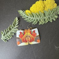 Rectangular Lefèvre Tin Earrings