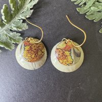 Petals Nested Lefèvre Tin Earrings