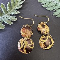 Dot Dot Datura Lefèvre Tin Earrings