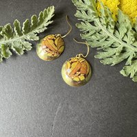 Gold Nested Lefèvre Tin Earrings