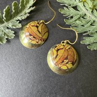 Gold Nested Lefèvre Tin Earrings
