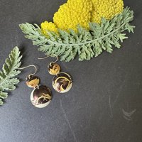 Dot Nested Lefèvre Tin Earrings