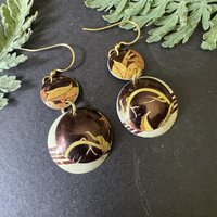 Dot Nested Lefèvre Tin Earrings