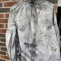 Gap S Ecoprinted Longsleeve Button Up Shirt