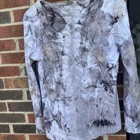 White Stag L Ecoprinted Longsleeved Tee