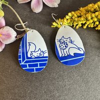 Cookie Cat Levain Tin Earrings