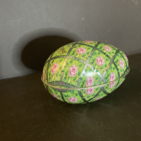 Nested A Easter Egg Tin Earrings