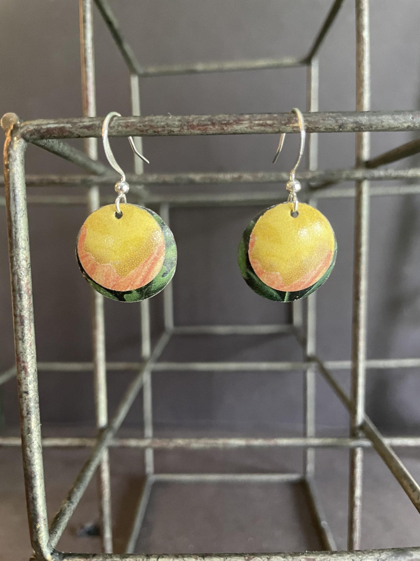 Jungle Fire Nested Tin Earrings