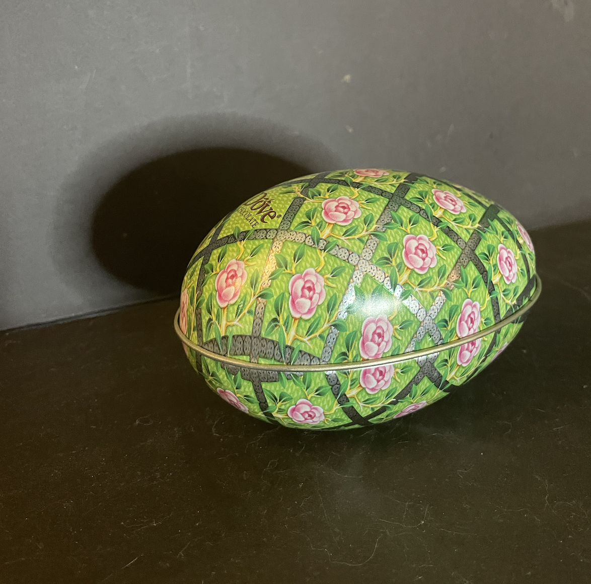 Nested A Easter Egg Tin Earrings